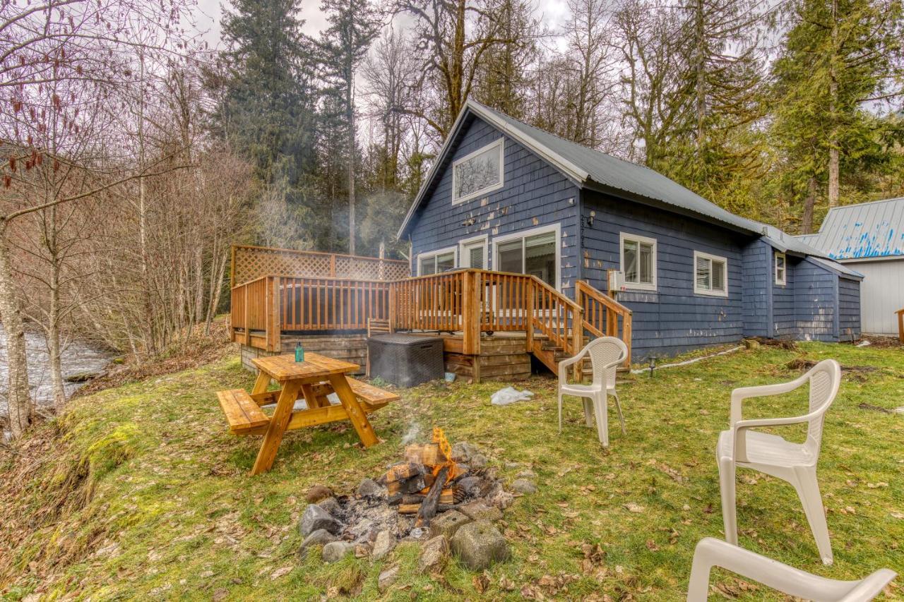 Riverbend Cabin 2 Rhododendron Exterior foto