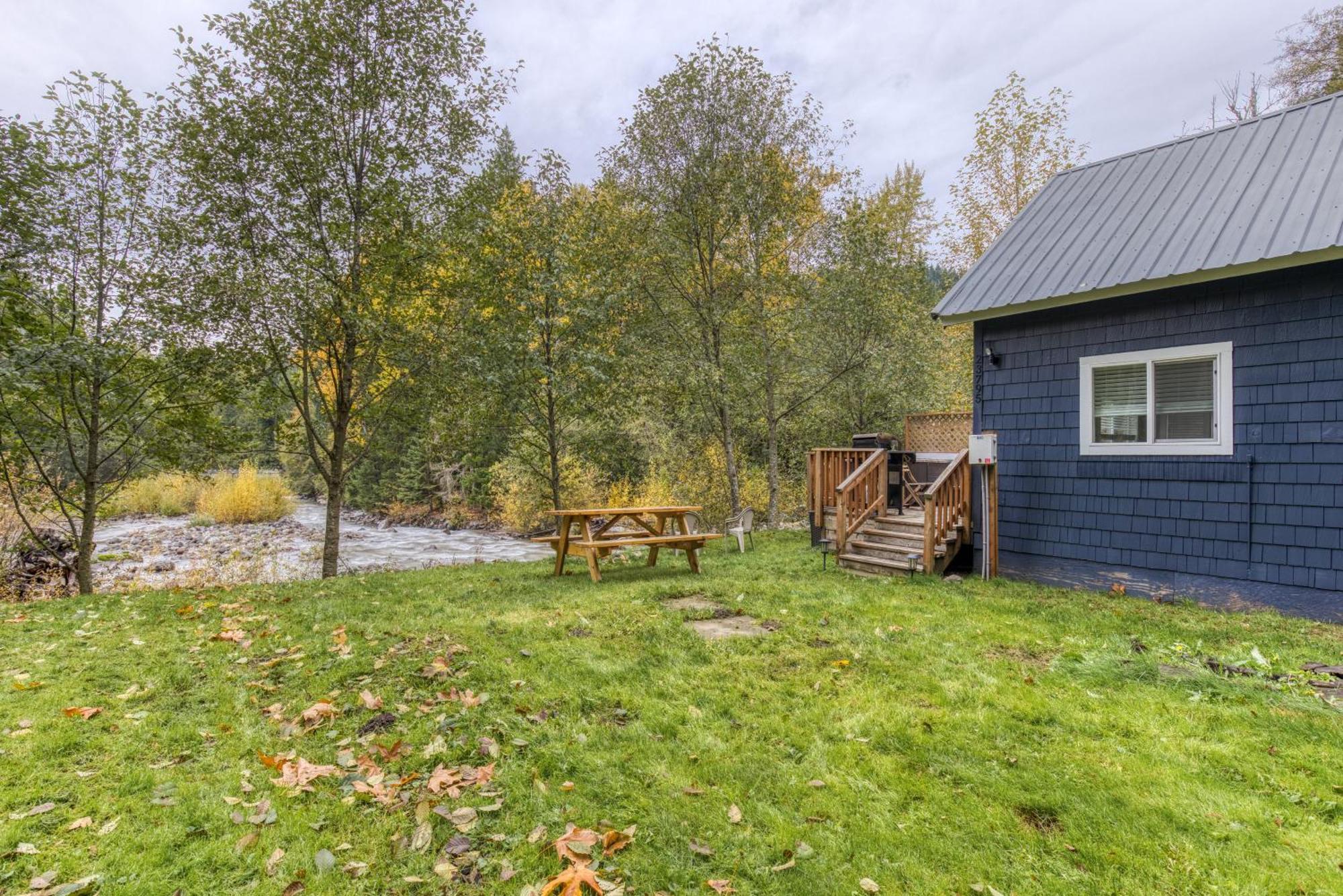 Riverbend Cabin 2 Rhododendron Exterior foto
